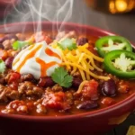 Easy Spicy Chili for Cozy Nights 2 spicy chili