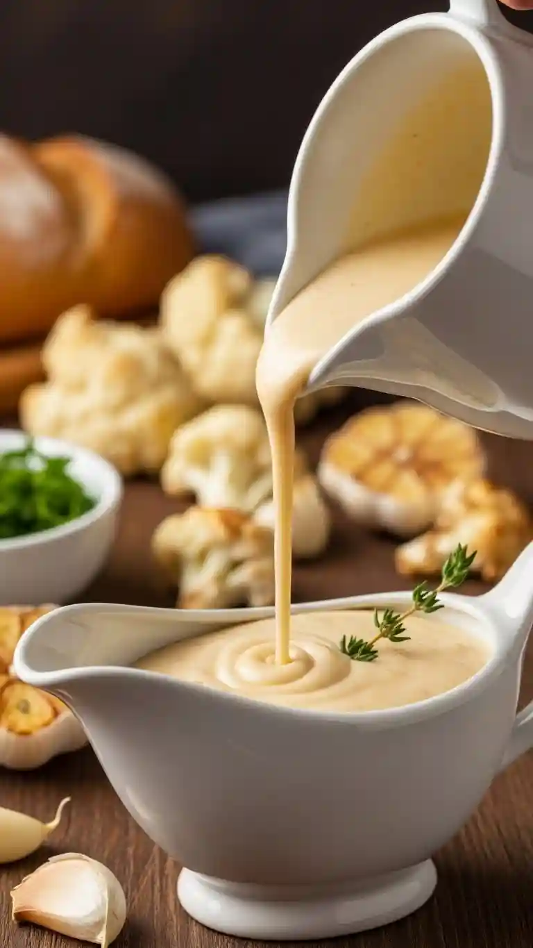 Ranch Seasoning Recipe Roasted Garlic & Cauliflower Sauce