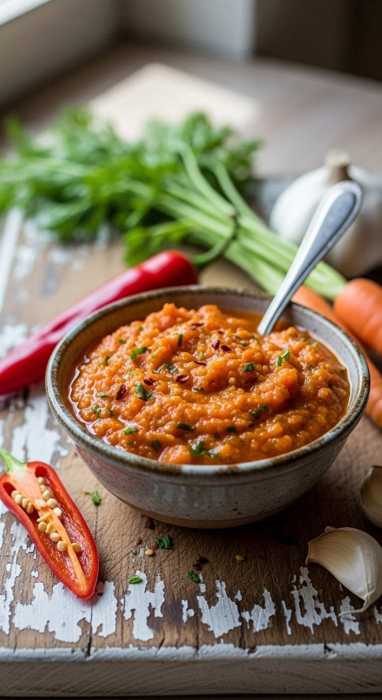 Easy Carrot Based Hot Sauce with a Fiery Kick 4 Carrot Based Hot Sauce