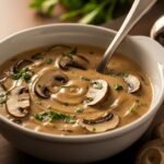 Rich Mushroom Sherry Cream Sauce in Minutes 2 Mushroom Sherry Cream Sauce