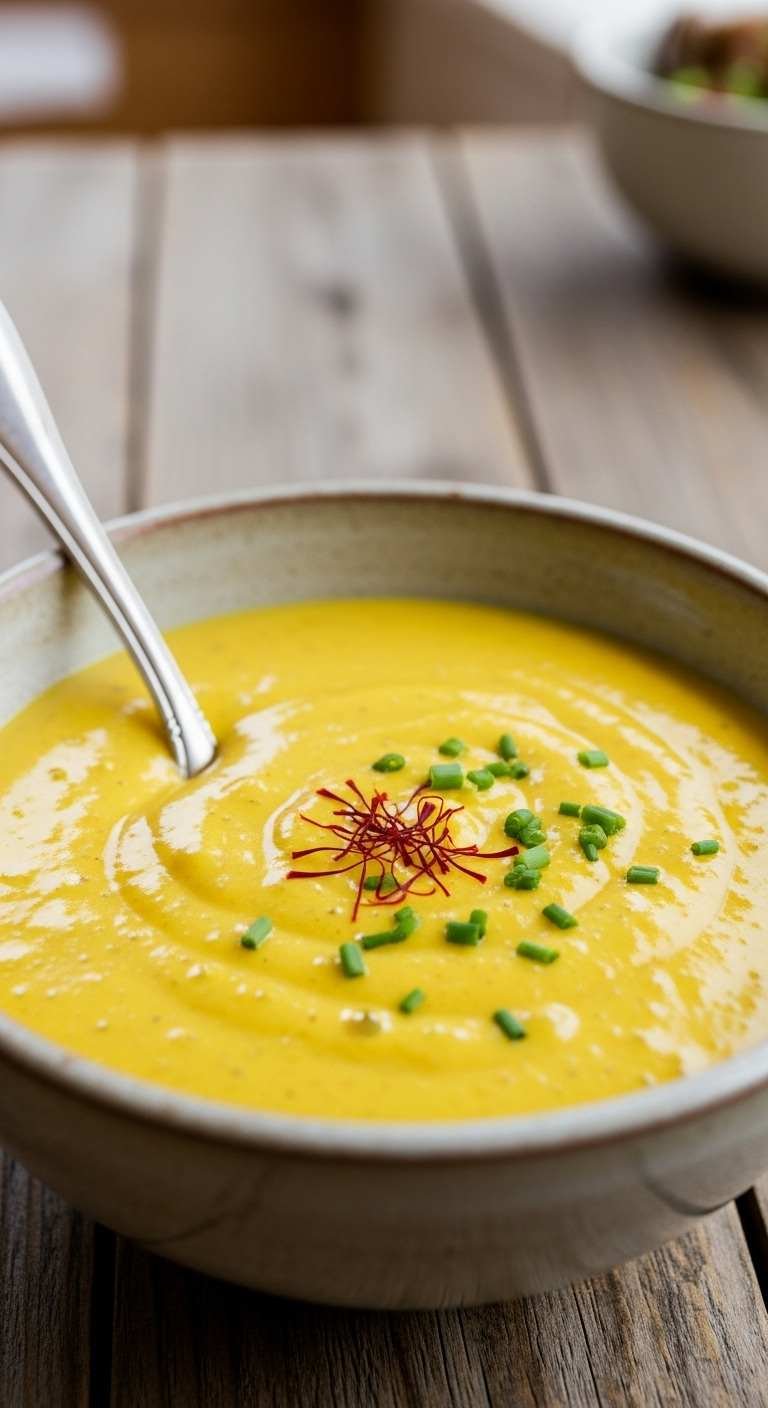 Creamy Saffron Sauce for Fish 3 Saffron Sauce for Fish