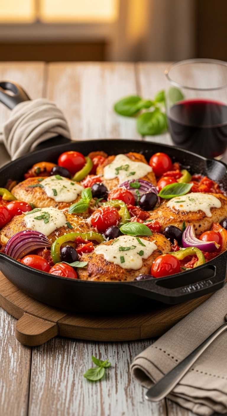 How to Make Italian Seasoning: Your Shortcut to Flavorful Cooking 2 Italian Chicken Skillet