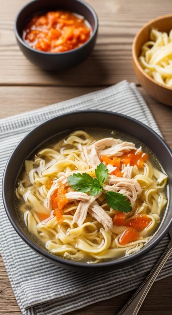 Cozy in 30: Easy Chicken Noodle Soup Recipe Magic in Minutes 4 0890fb22 056a 412d 92eb 276828be3c38