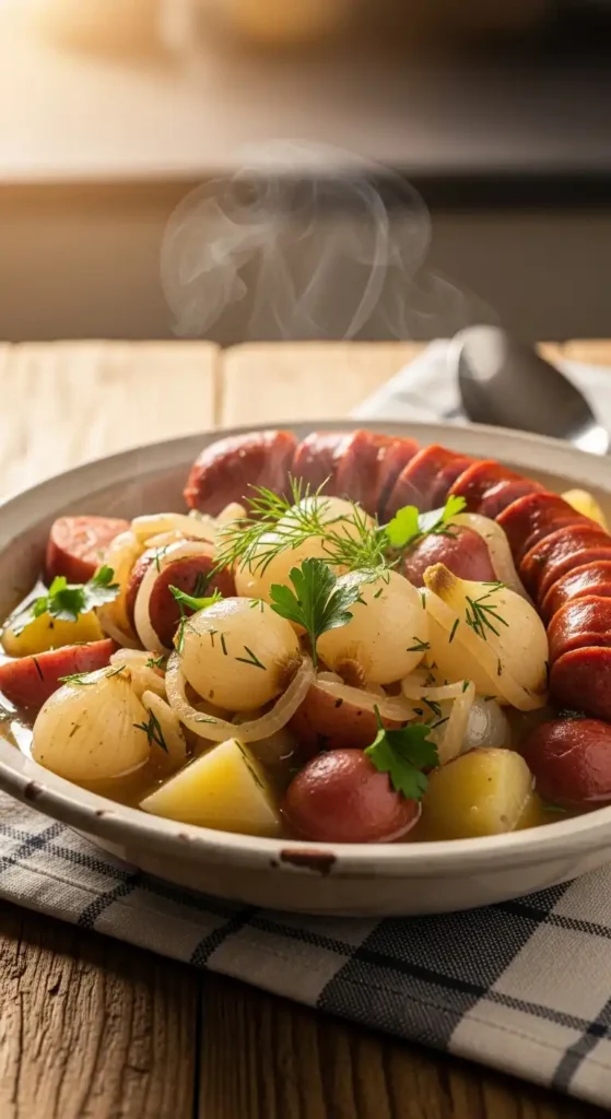 Onion Boil with Sausage: Weeknight Win 3 image 10 8