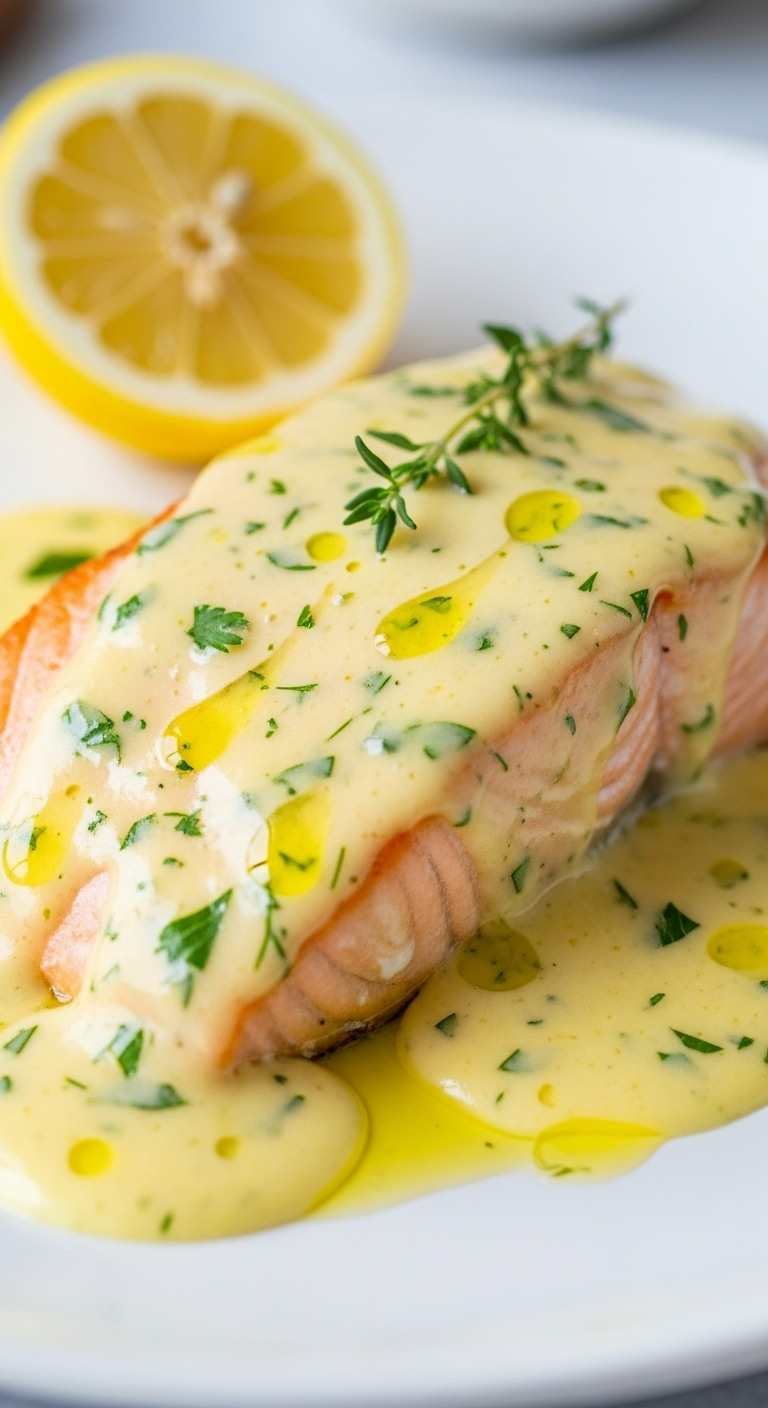 13 Salmon Sauce Ideas That Will Make Your Fish Legendary 2 Lemon Butter Sauce