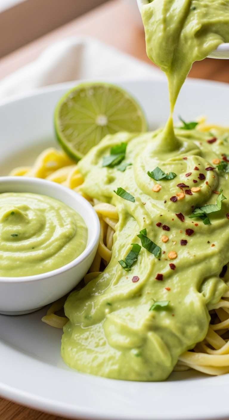 Avocado Cream Sauce Avocado Cream Sauce