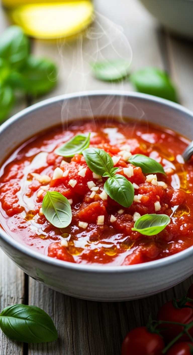 Tomato Basil Sauce Tomato Basil Sauce