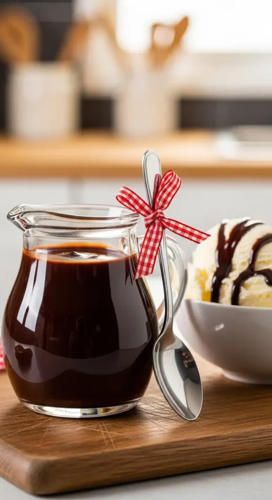 Hot Fudge Sauce Recipe: Velvet Gloss in Minutes 5 image 2026 04 05T114225.071