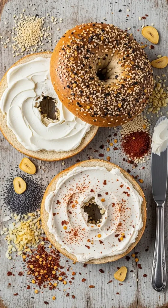 Spicy Everything Bagel Seasoning: Fire Up Snacks 6 Bagel Seasoning