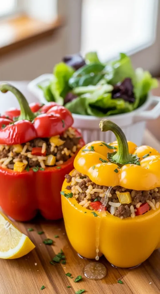 Stuffed Bell Peppers: Weeknight Win That Dills Your Taste Buds 3 image 9 1