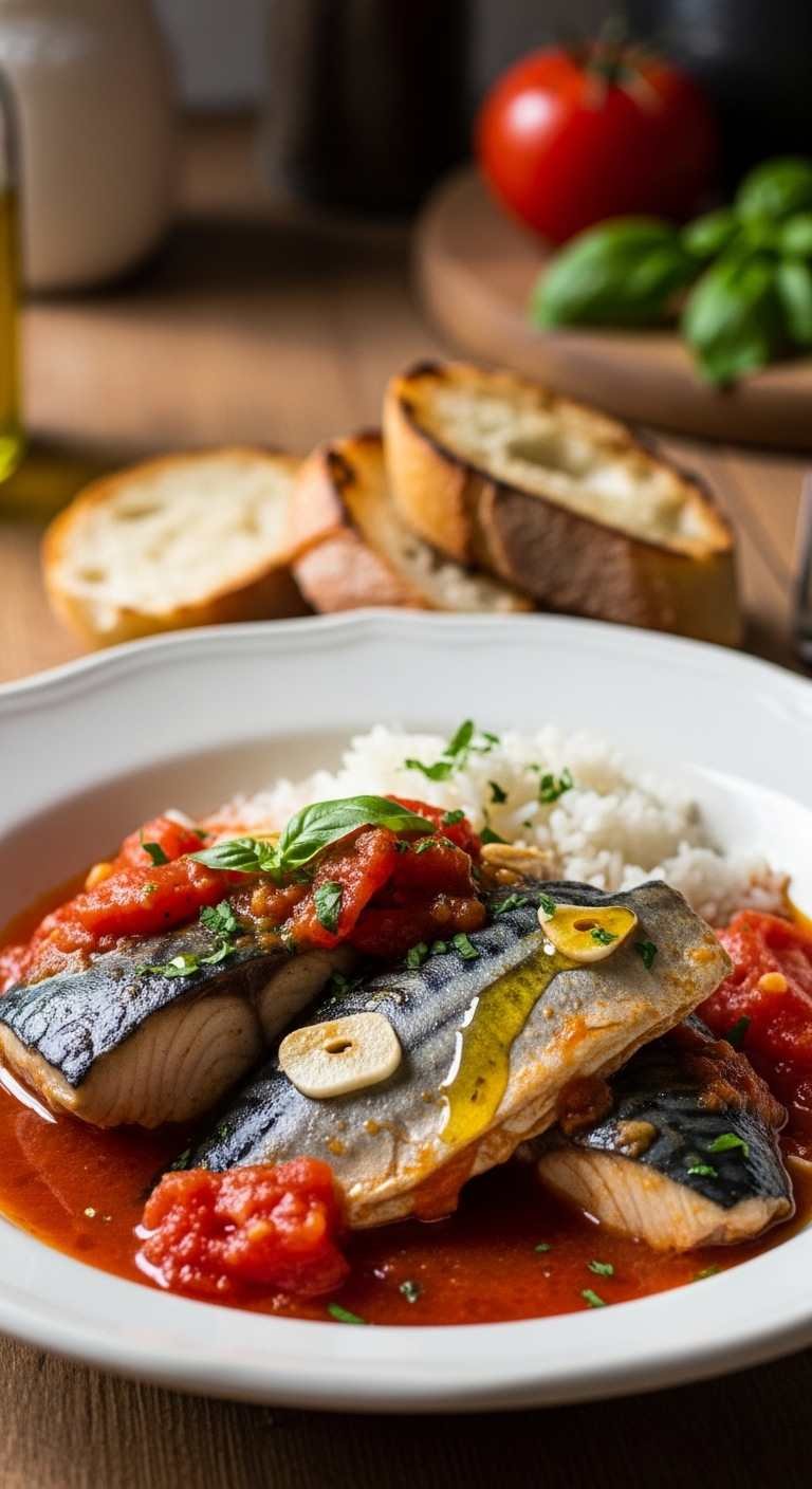 Make Simple Mackerel in Tomato Sauce at Home Make Simple Mackerel in Tomato Sauce at Home