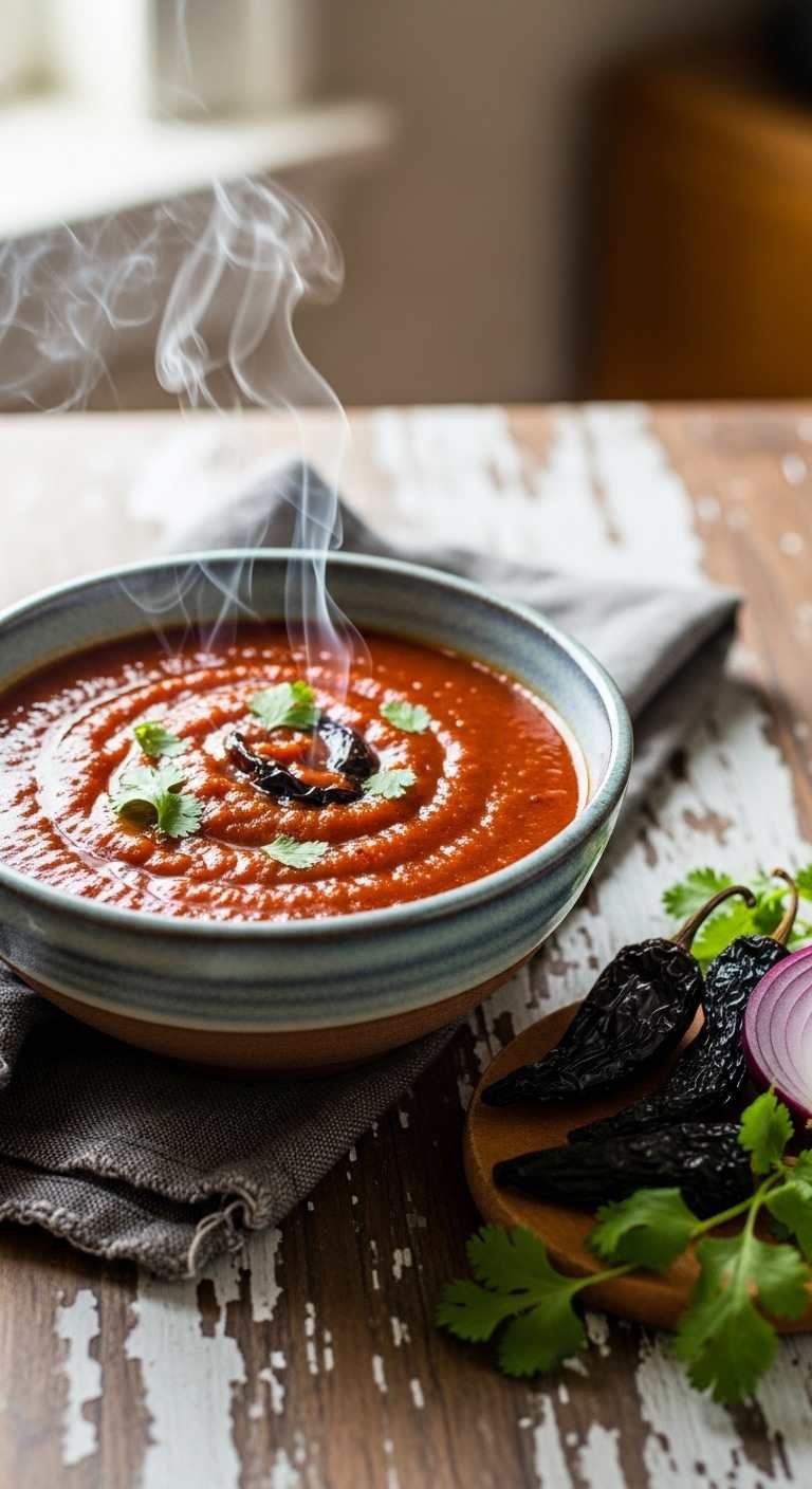 5 Homemade Low FODMAP Enchilada Sauce Recipes That Actually Taste Amazing 2 Smoky Low FODMAP Chipotle-Style Enchilada Sauce