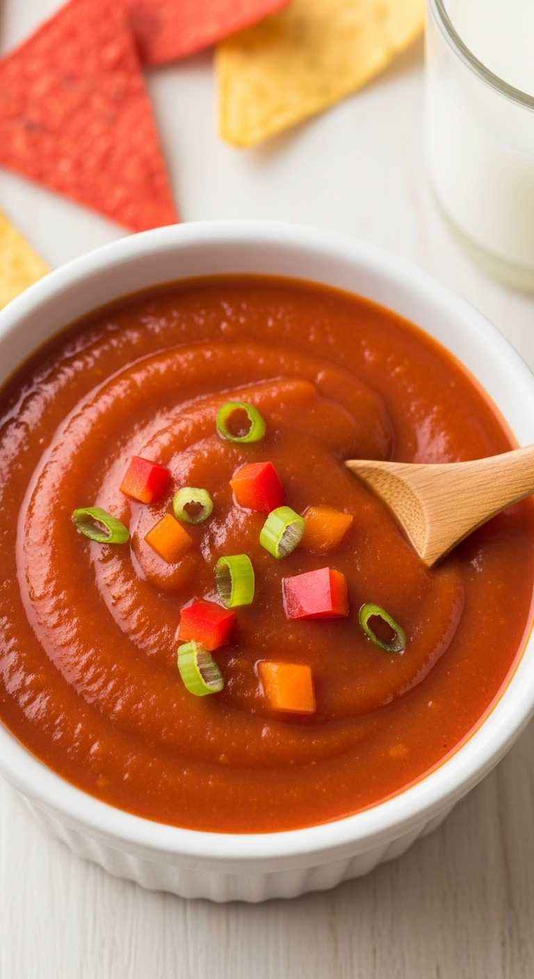 Mild Low FODMAP Enchilada Sauce (Kid-Friendly Version) Mild Low FODMAP Enchilada Sauce (Kid-Friendly Version)