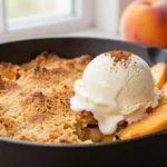 Easy Peach Cobbler Recipe: Quick Comfort Dessert 2 Easy Peach Cobbler Recipe: Quick Comfort Dessert