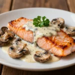 Creamy Mushroom Sauce for Salmon Magic 2 Creamy Mushroom Sauce