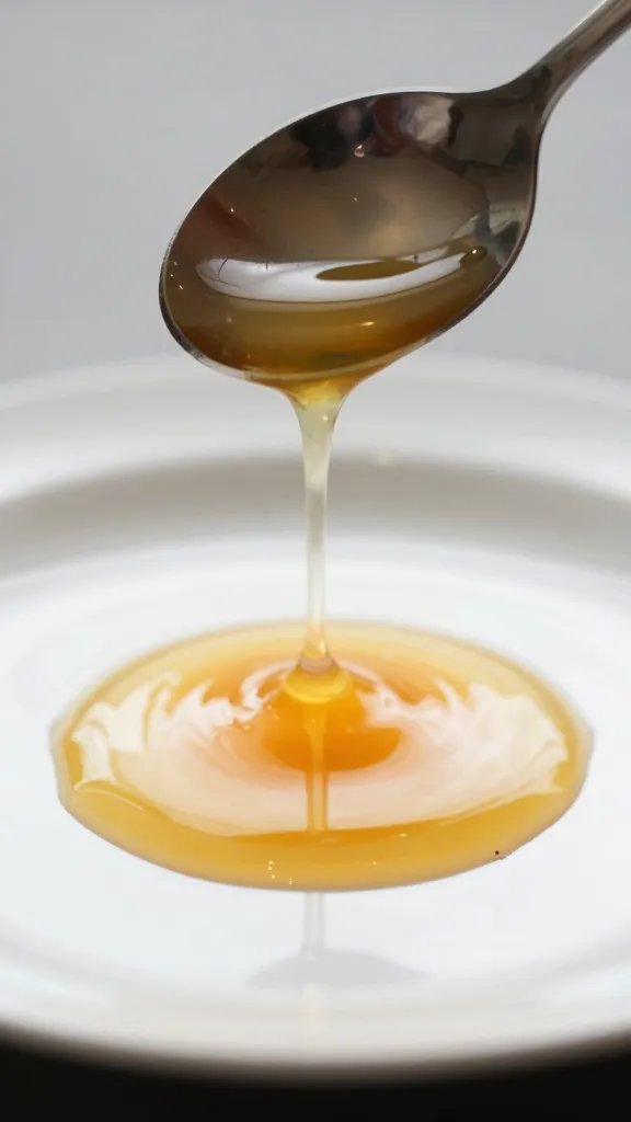 Heath Riles Bbq Sauce: a Saucy Victory Laps Tailgate Favorite 5 closeup of sauce spoon dripping from glaze over glossy plate