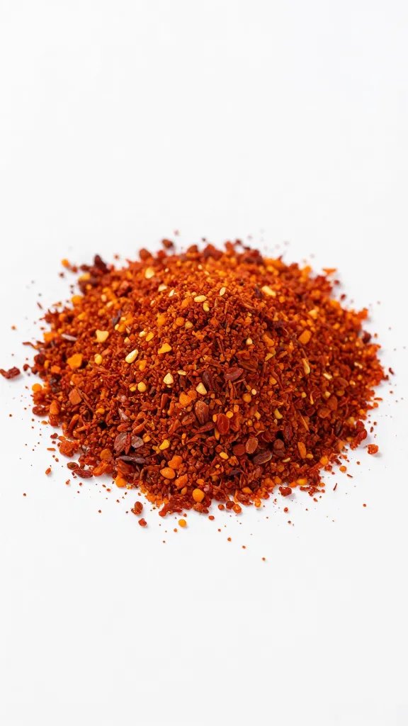 Master the Flavor: Fajita Seasoning Secrets Revealed 4 closeup of a single pinch of smoked paprika on white surface
