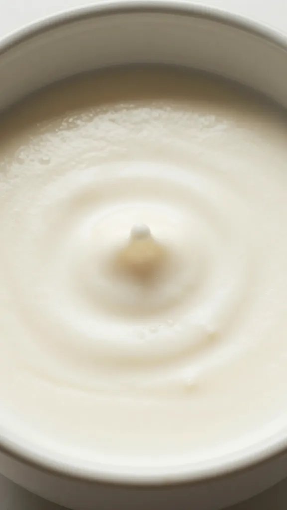 Red Pepper Crema Recipe: Quick Wow in Minutes 5 closeup of creamy crema texture on napped ceramic bowl