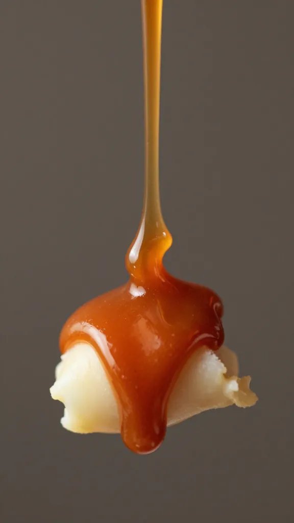 Longhorn Spicy Chicken Bites Sauce Recipe: Firecracker Crunch 4 Closeup shot of glossy Longhorn sauce drizzle on bite