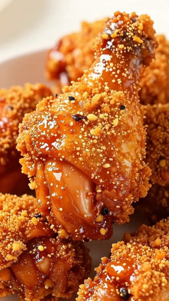 Spicy Chicken Recipes: Jaw-Dropping Weeknight Wins 3 closeup of glazed spicy chicken thigh crust