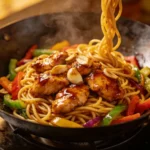 Sticky Garlic Chicken Noodles: Weeknight Wow 2 Sticky Garlic Chicken Noodles: Weeknight Wow